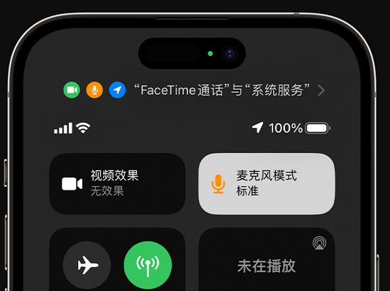 天峨苹果授权维修网点分享iPhone在通话时让你的声音更清晰 