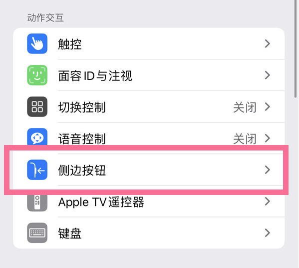 天峨苹果14维修店分享iPhone14 Plus侧键双击下载功能关闭方法 