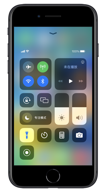 天峨苹果14维修分享苹果iPhone 14 Pro手电筒开启方法 